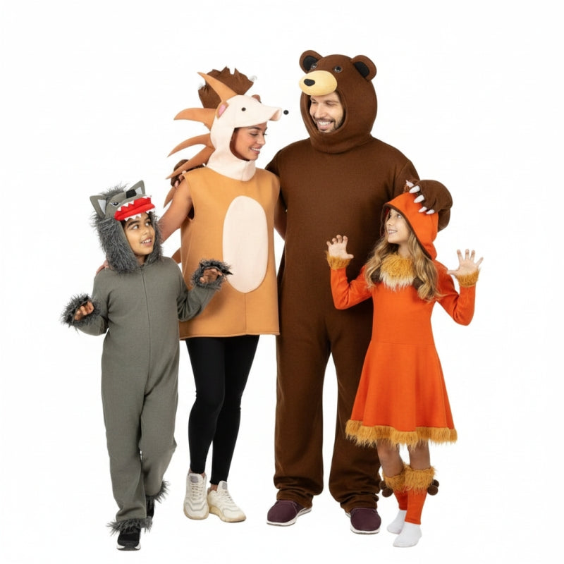 Grupo de Animais da floresta