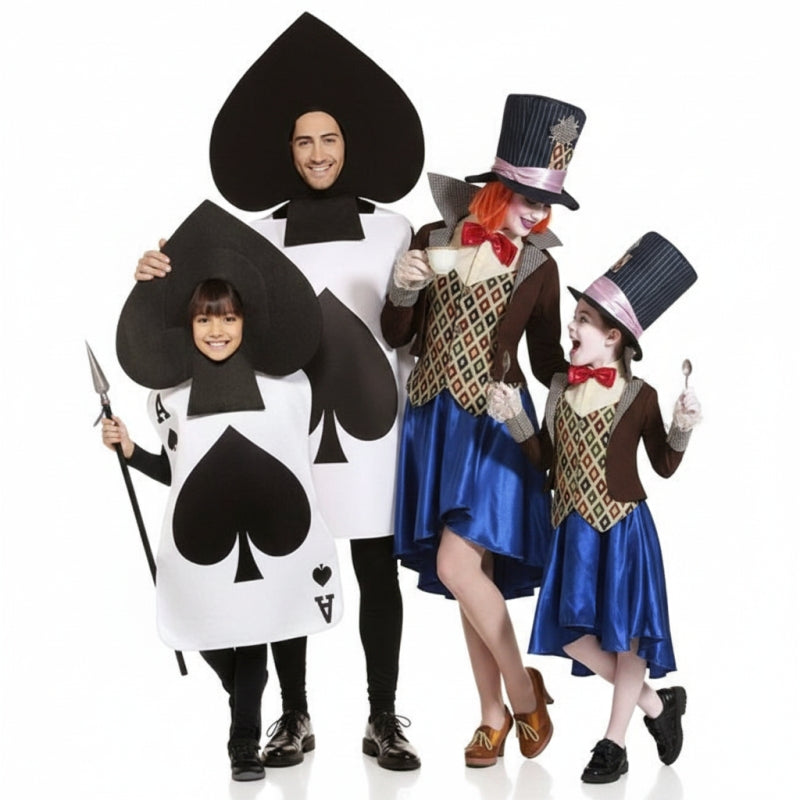 Grupo de Ás de Espadas e Chapeleiras Loucas