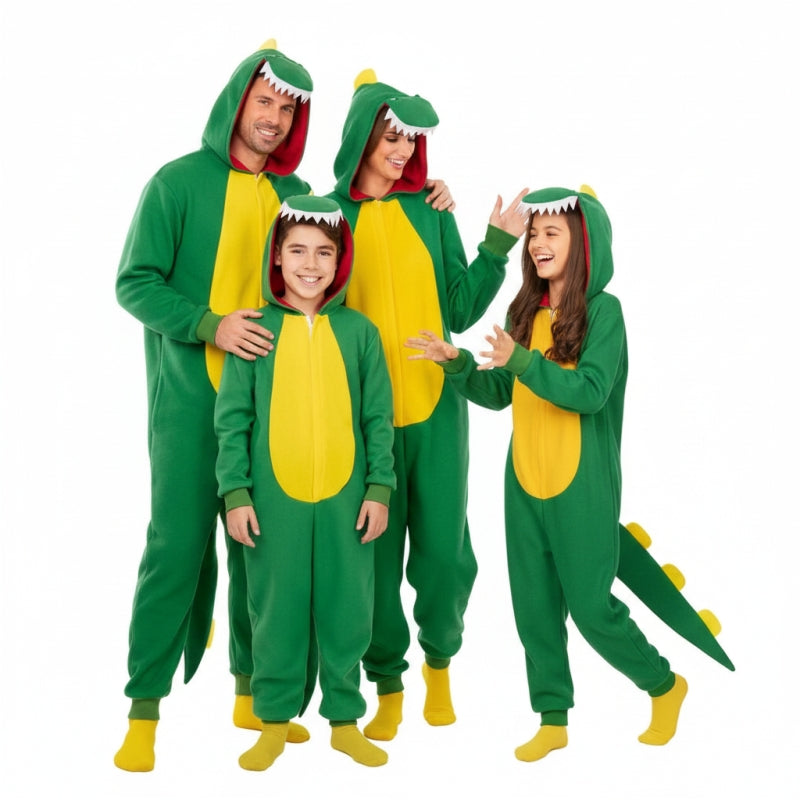 Grupo de Dinossauros Kigurumi