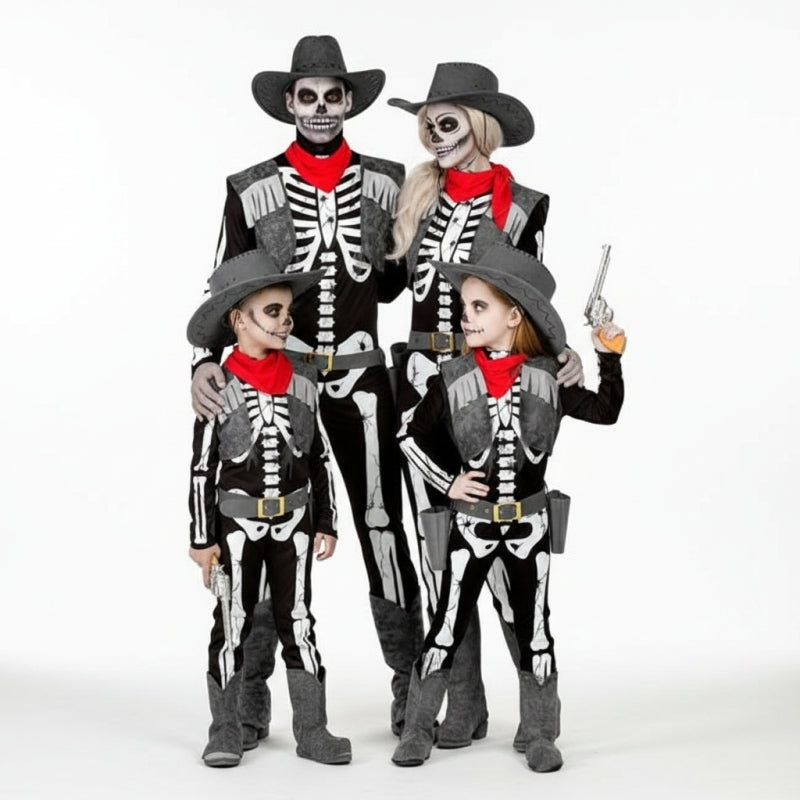 Grupo de Esqueletos Cowboy