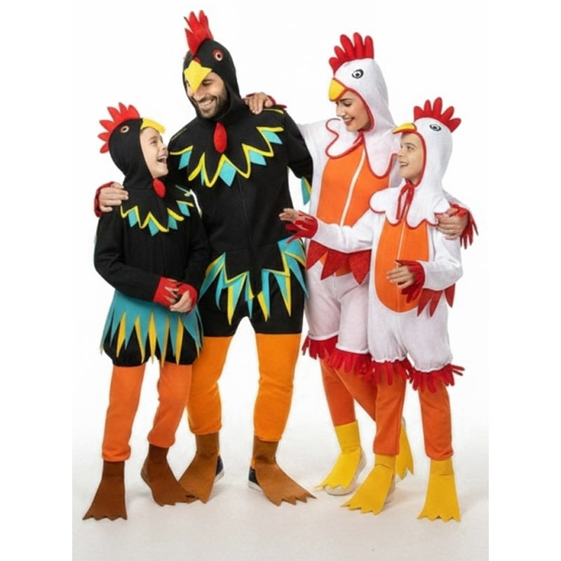 Grupo Galos e Galinhas com Crista