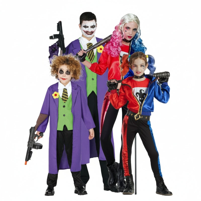 Grupo de Joker e Harley Quinn do Esquadrão Suicida
