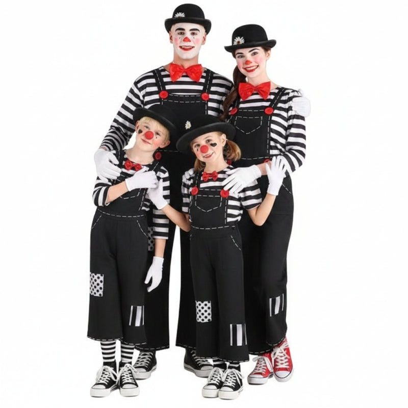 Grupo de Mimos às riscas