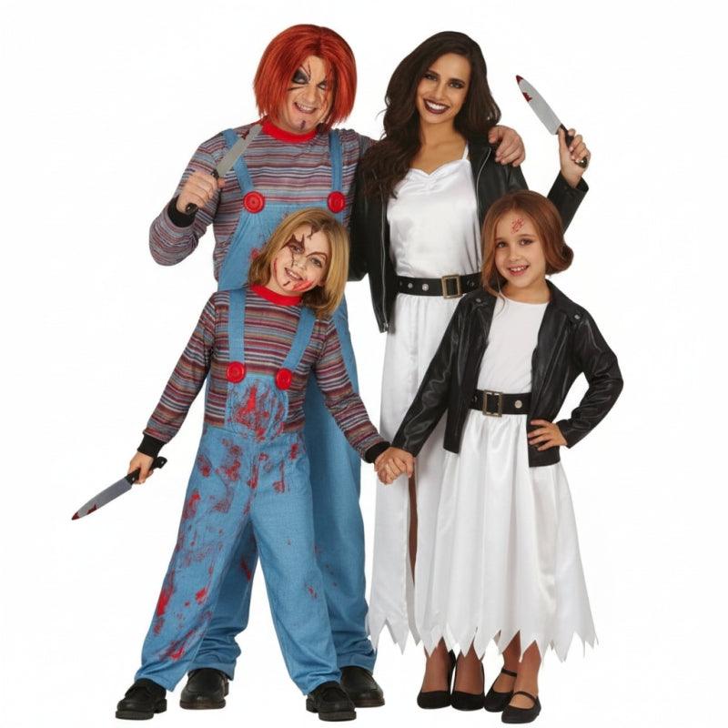 Grupo de Chucky e Tiffany