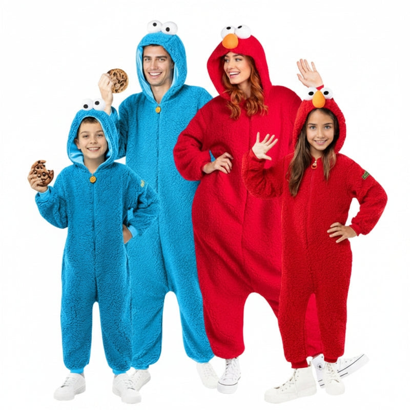 Grupo Triki e Elmo de Rua Sésamo