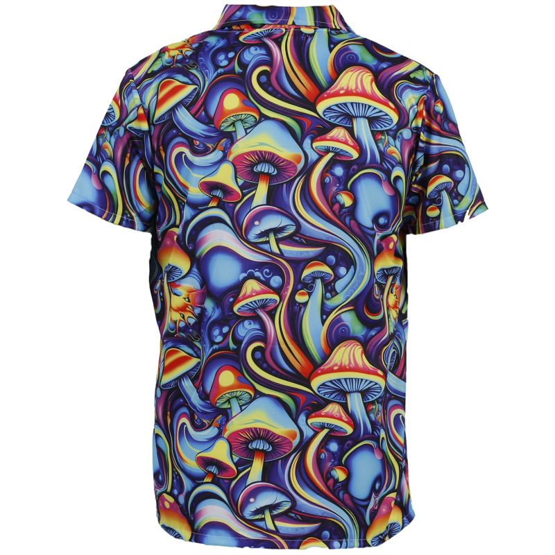 Camisa Psicodélica Setas para hombre Espalda