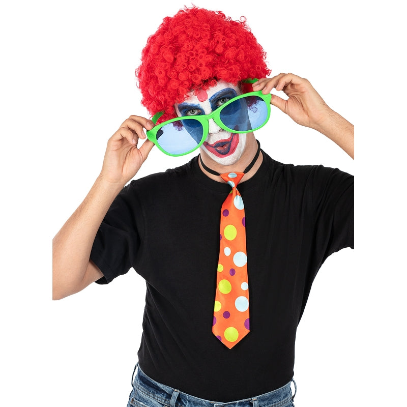 Corbata de Payaso Lunares Detalle