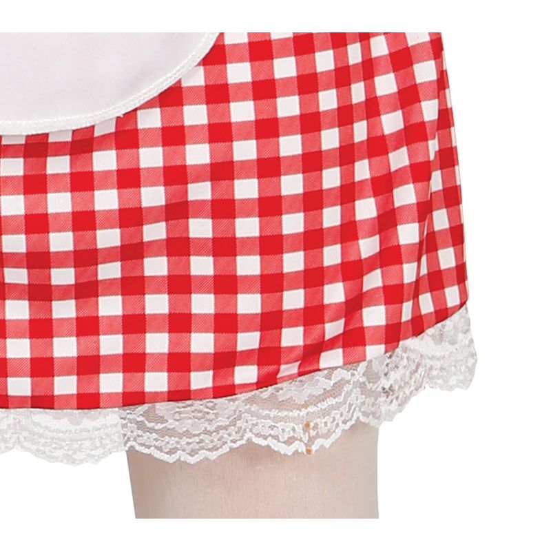 Disfraz de Caperucita Roja Clásica para niña Detalle Bis