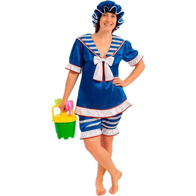 Disfraz de Bañista de los años 20 mujer