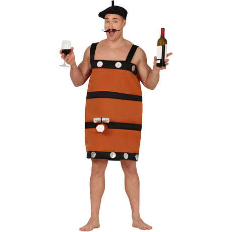 Disfraz de Barril de Vino para hombre