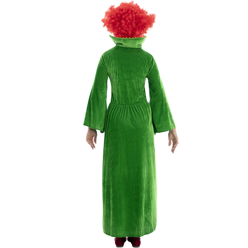 Disfraz de Bruja verde Winifred para mujer