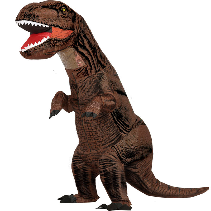 Disfraz de Dinosaurio Jurásico hinchable para hombre