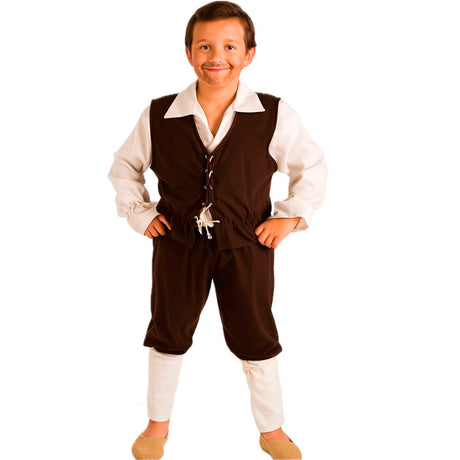 Disfraz de Escudero Sancho Panza para niño