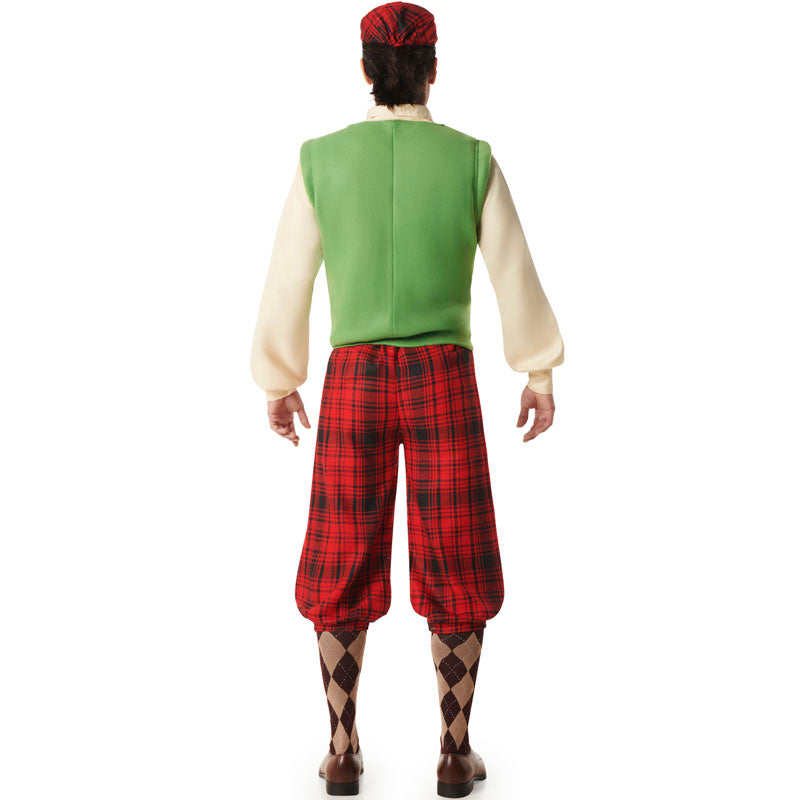 Disfraz de Jugador de Golf para hombre Espalda