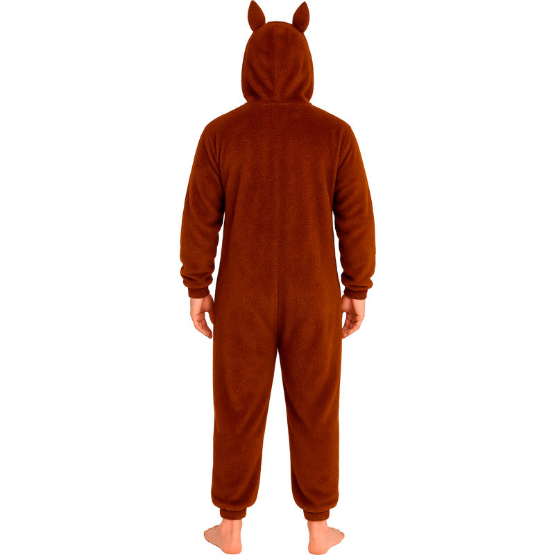 Fato de Labubu castanho para Homem