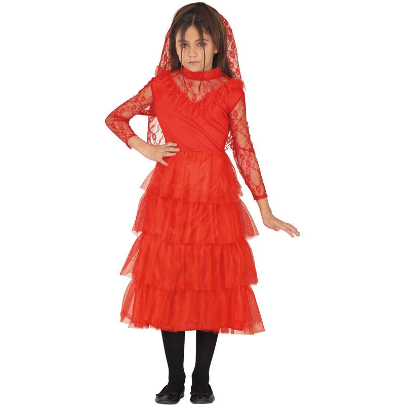 Disfraz de Lydia novia Beetlejuice para niña