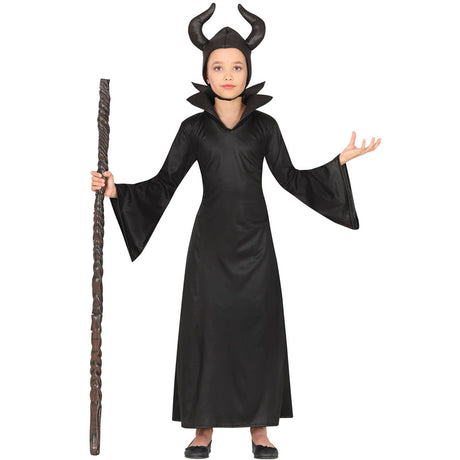 Disfraz de Maléfica malvada para niña