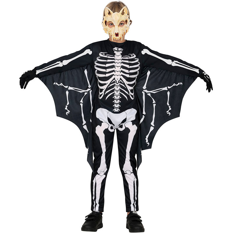 Disfraz de Murciélago Esqueleto alado infantil