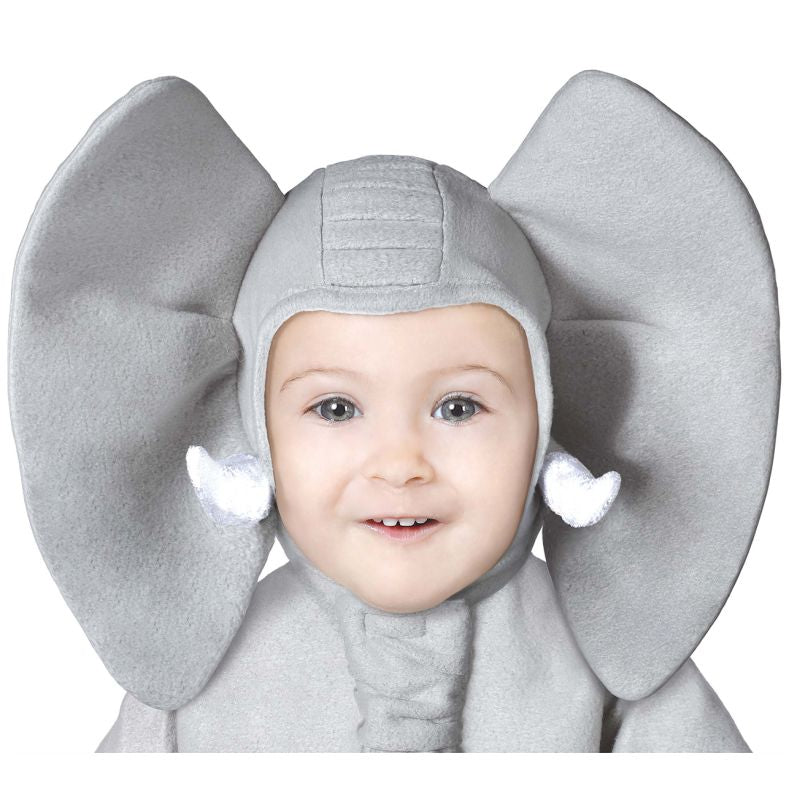 Disfraz de Elefante Orejotas para bebé Capucha