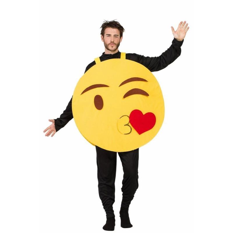 Disfraz de Emoticono adulto unisex Bis