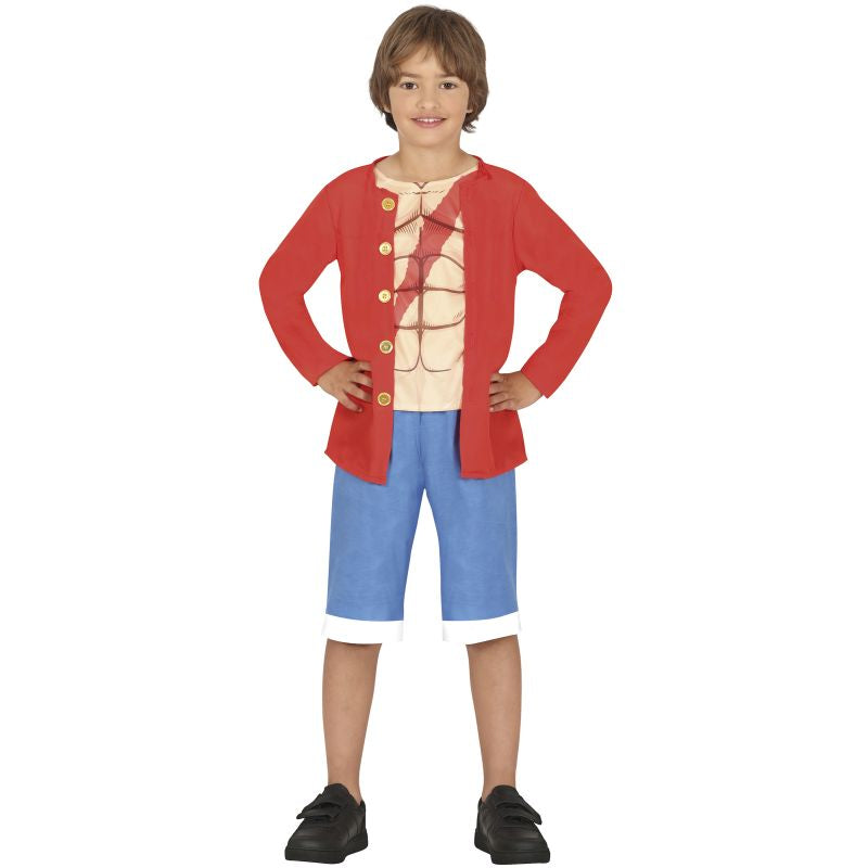 Disfraz de Luffy Anime infantil