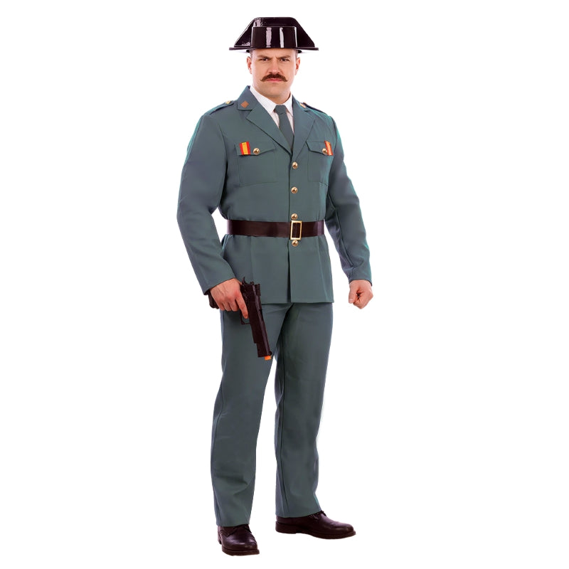 Disfraz de Oficial de la Guardia Civil para hombre Bis