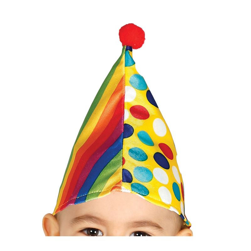 Disfraz de Payaso Colorines para bebé Gorro