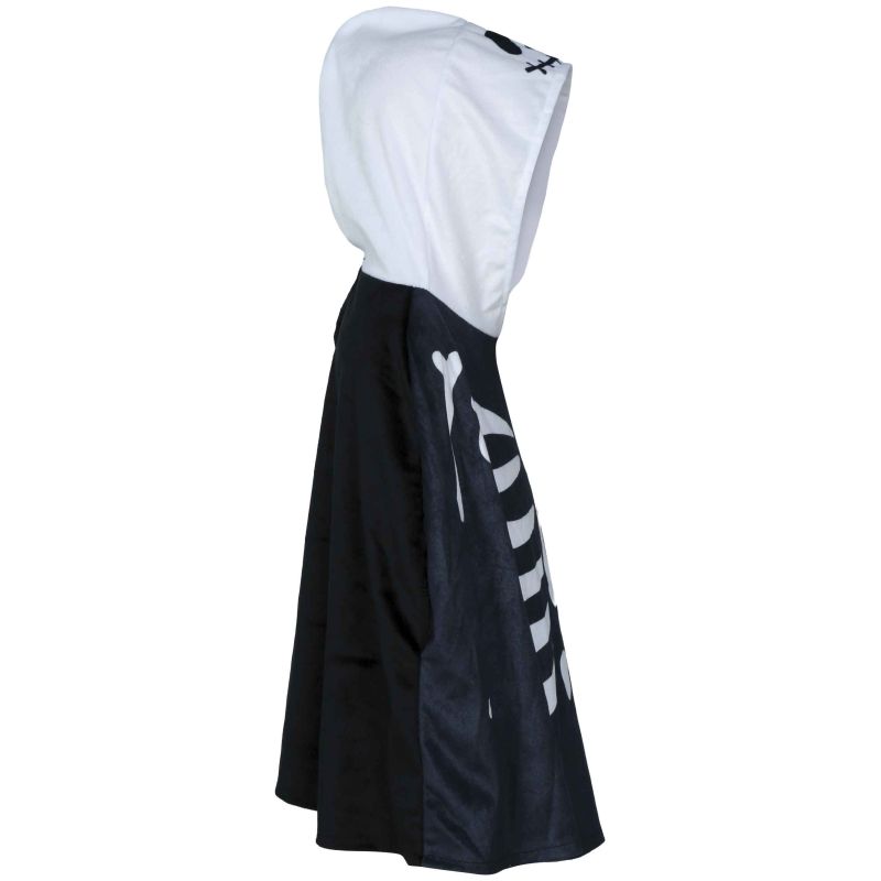 Disfraz de Poncho Skellington para bebé Perfil