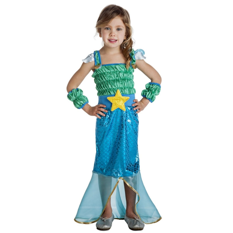Disfraz de Sirenita Estrella para niña
