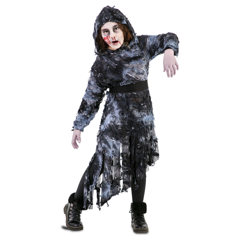 Disfraz de Zombie Harapos para niña
