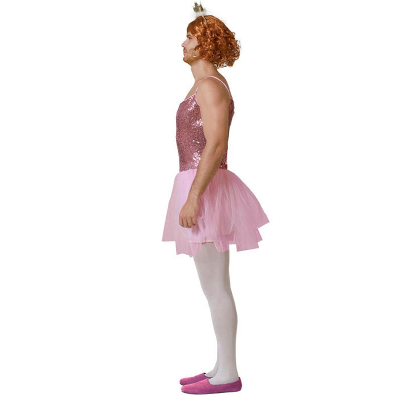 Disfraz para hombre de Bailarina de ballet cómica Perfil