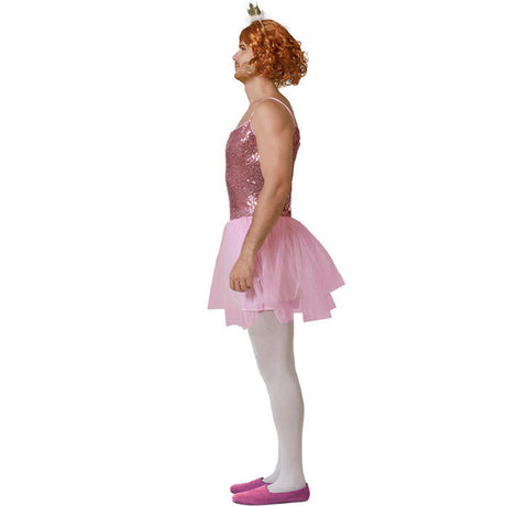 Disfraz para hombre de Bailarina de ballet cómica Perfil