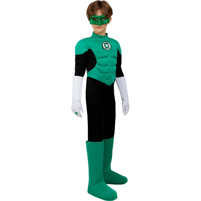 Disfraz de Linterna Verde para niño Perfil Bis