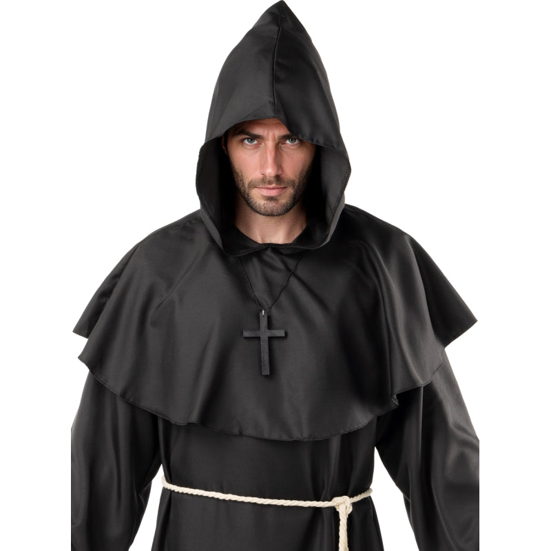 Disfraz de Monje Deluxe para adulto Detalle