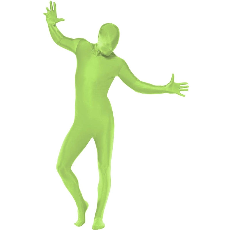 Disfraz de Morphsuit Segunda Piel Verde adulto unisex
