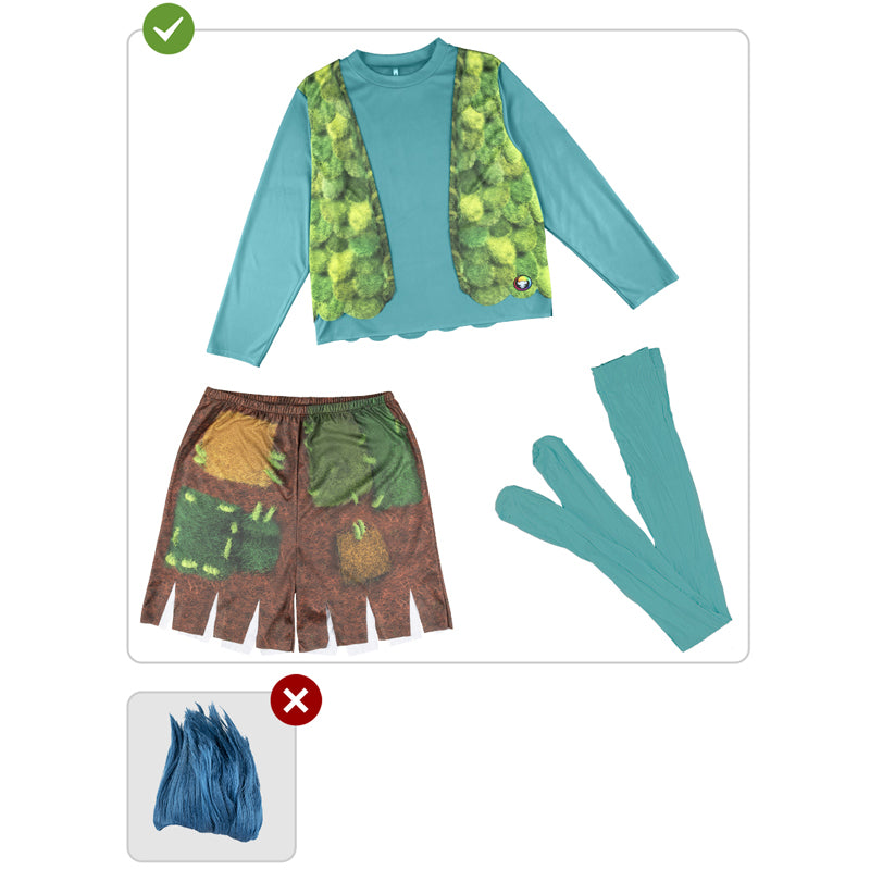 Disfraz de Branch de los Trolls para hombre Contenido