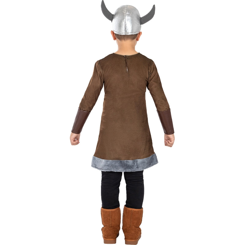 Disfraz de Vikingo para niño Espalda