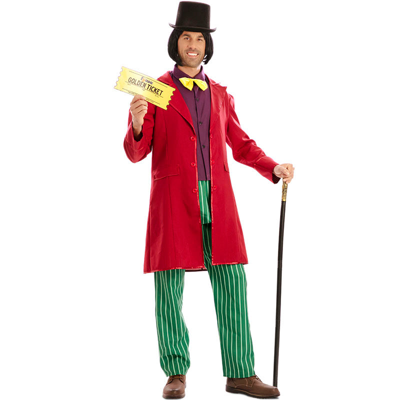 Disfraz de Willy Wonka el Chocolatero adulto unisex