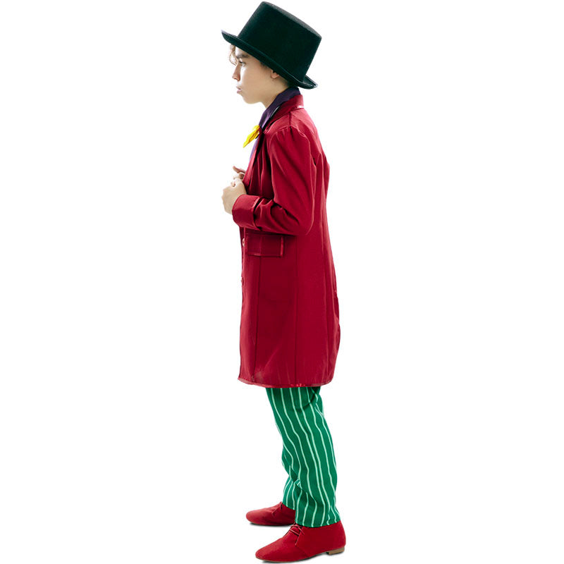 Disfraz de Willy Wonka el Chocolatero infantil Perfil