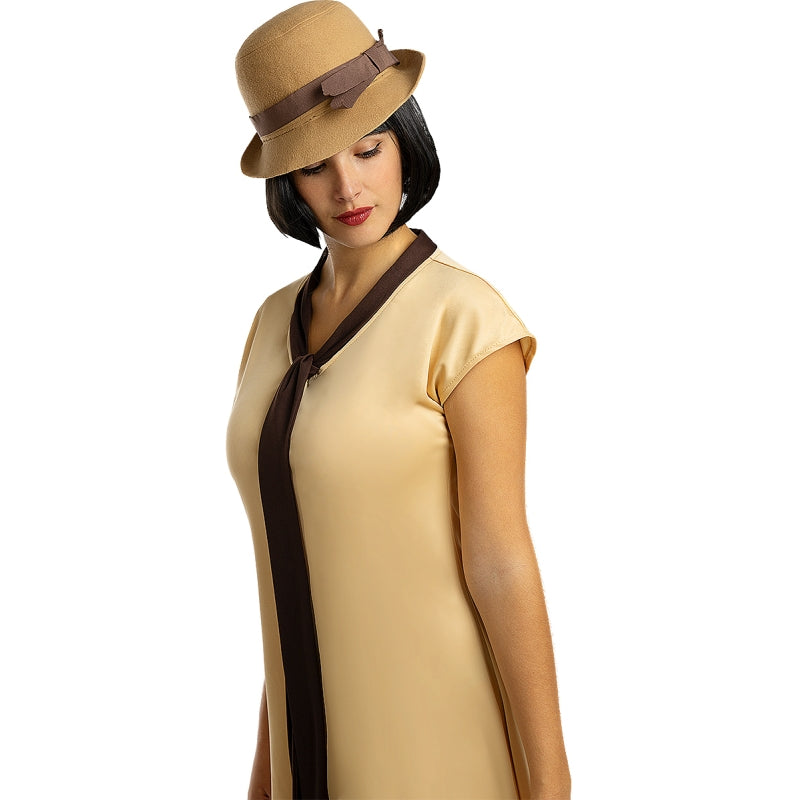 Disfraz de Años 20 de Las chicas del cable para mujer Detalle