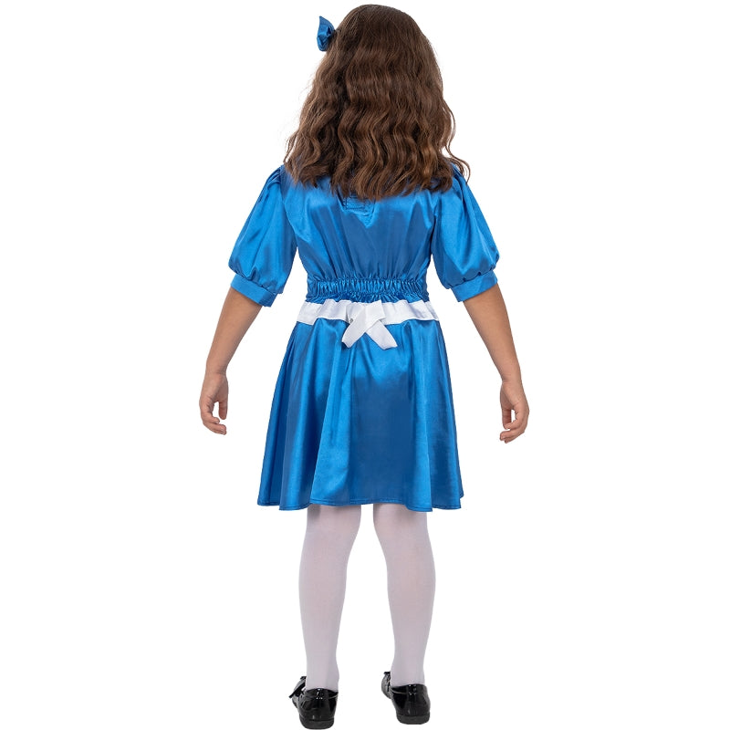 Disfraz de Alicia para niña Espalda