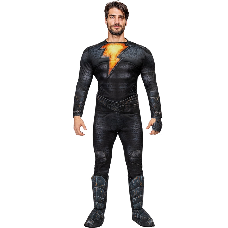 Disfraz de Black Adam de Dc Comics para hombre