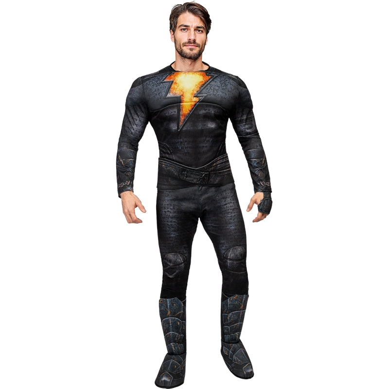 Disfraz de Black Adam de Dc Comics para hombre Bis