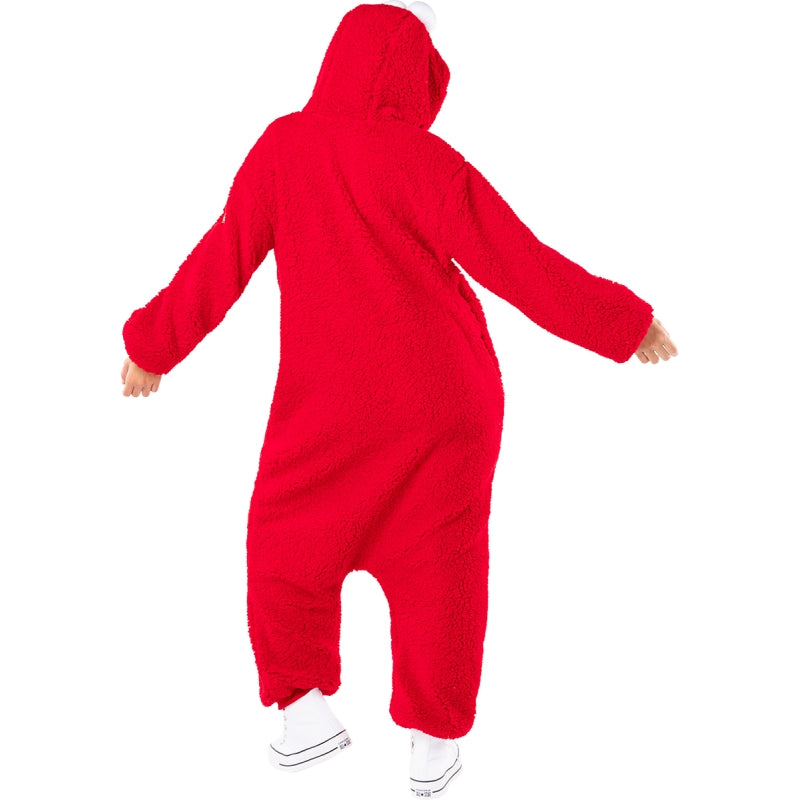 Disfraz de Elmo Oficial de Barrio Sésamo adulto unisex Espalda
