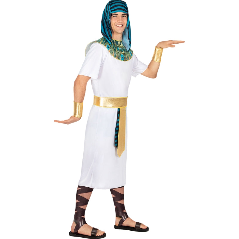 Disfraz de Faraón para hombre Perfil Bis