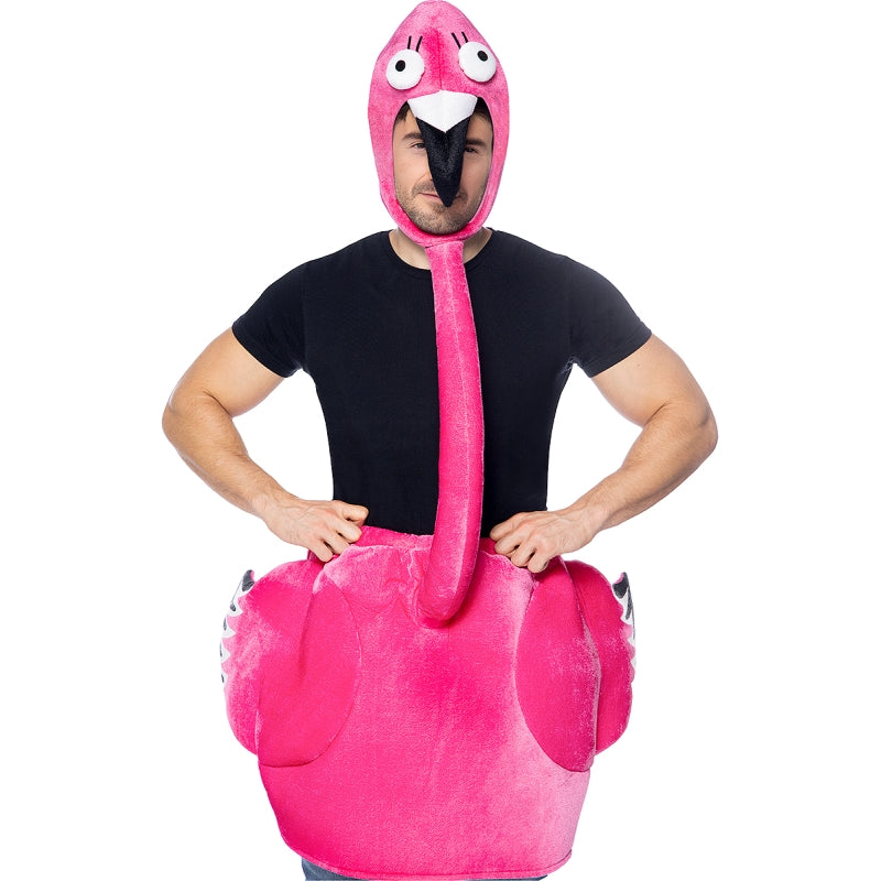 Disfraz de Flamenco Dodo adulto unisex Detalle