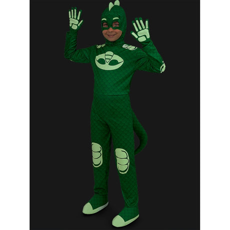 Disfraz de Gekko PJ Masks Deluxe para niño Oscuridad