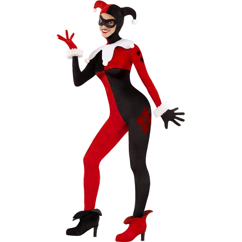 Disfraz de Harley Quinn Arlequín de DC Comics para mujer Perfil