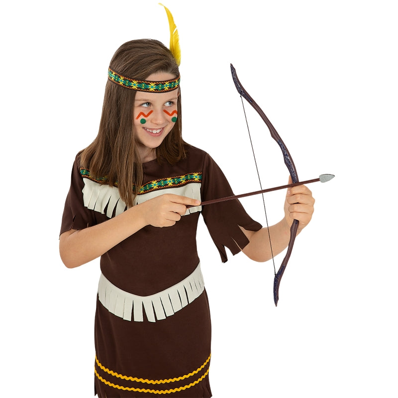 Disfraz de India Tradicional para niña Detalle