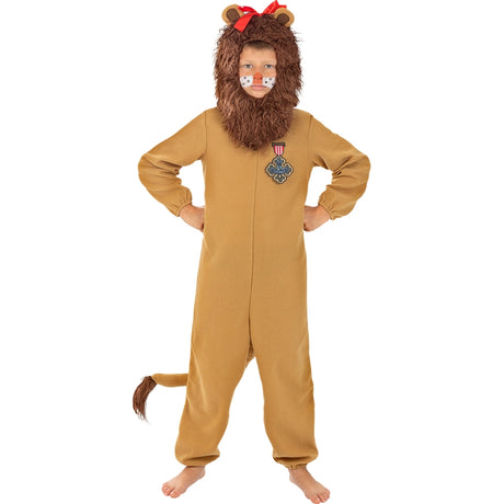 Disfraz de León - El Mago de Oz para niño Bis
